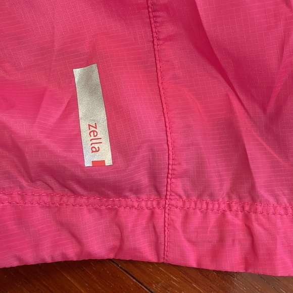 Zella NWOT Pink Hooded Windbreaker Rain Jacket - Picture 6 of 7